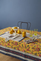 Heaven Motif Desen 4'lü Organik Müslin Servis Peçete Seti - uniqlooms.com